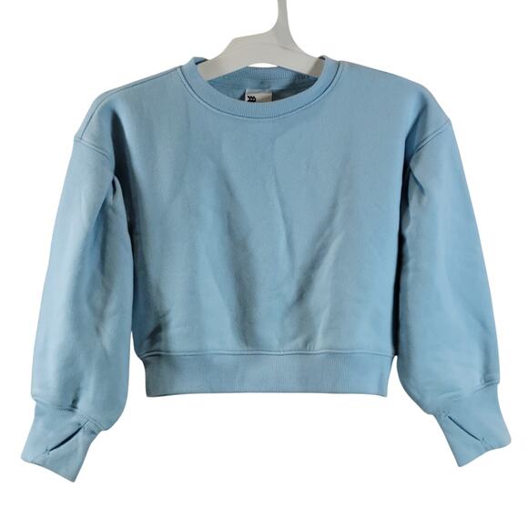 All In Motion Long Sleeve Sweatshirt, Light Blue, Size XS (4/5), NWT - Picture 1 of 5
